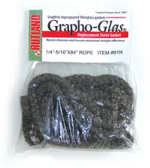 Rutland Grapho-Glas Rope Gasket, 3/4" x 84"